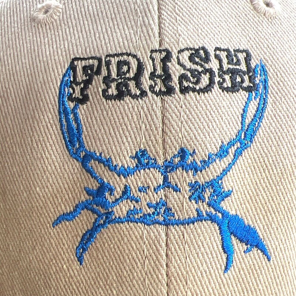 FRISH Baseball Cap Hat Blue Crab Head To Toe Adjustable Maryland Chesapeake Bay